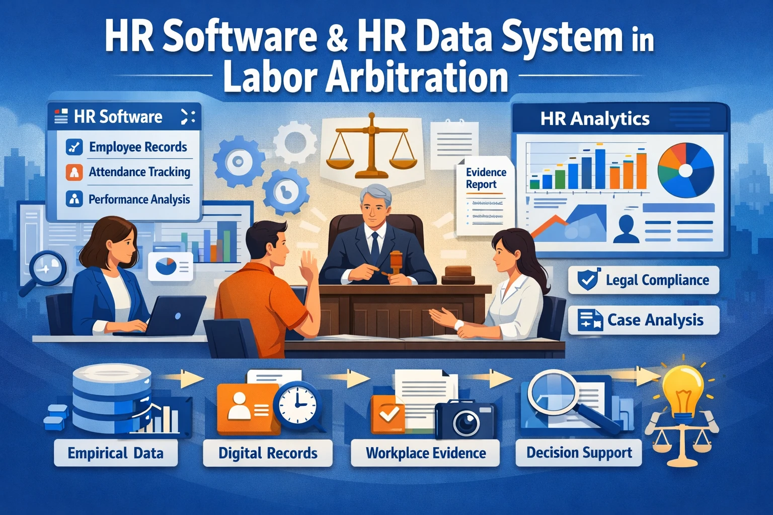 人力资源软件与人事大数据系统在劳动仲裁中的关键作用