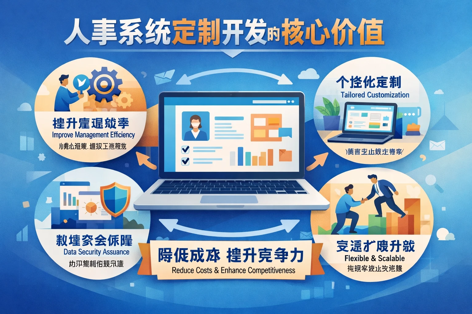 人事系统定制开发的核心价值