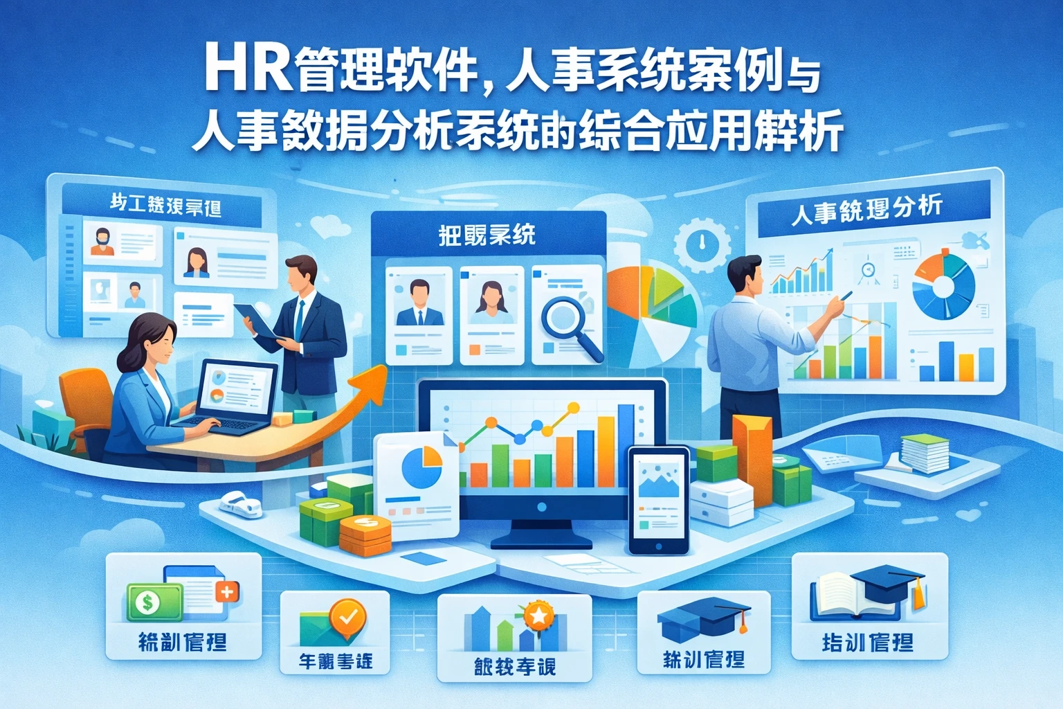 HR管理软件、人事系统案例与人事数据分析系统的综合应用解析