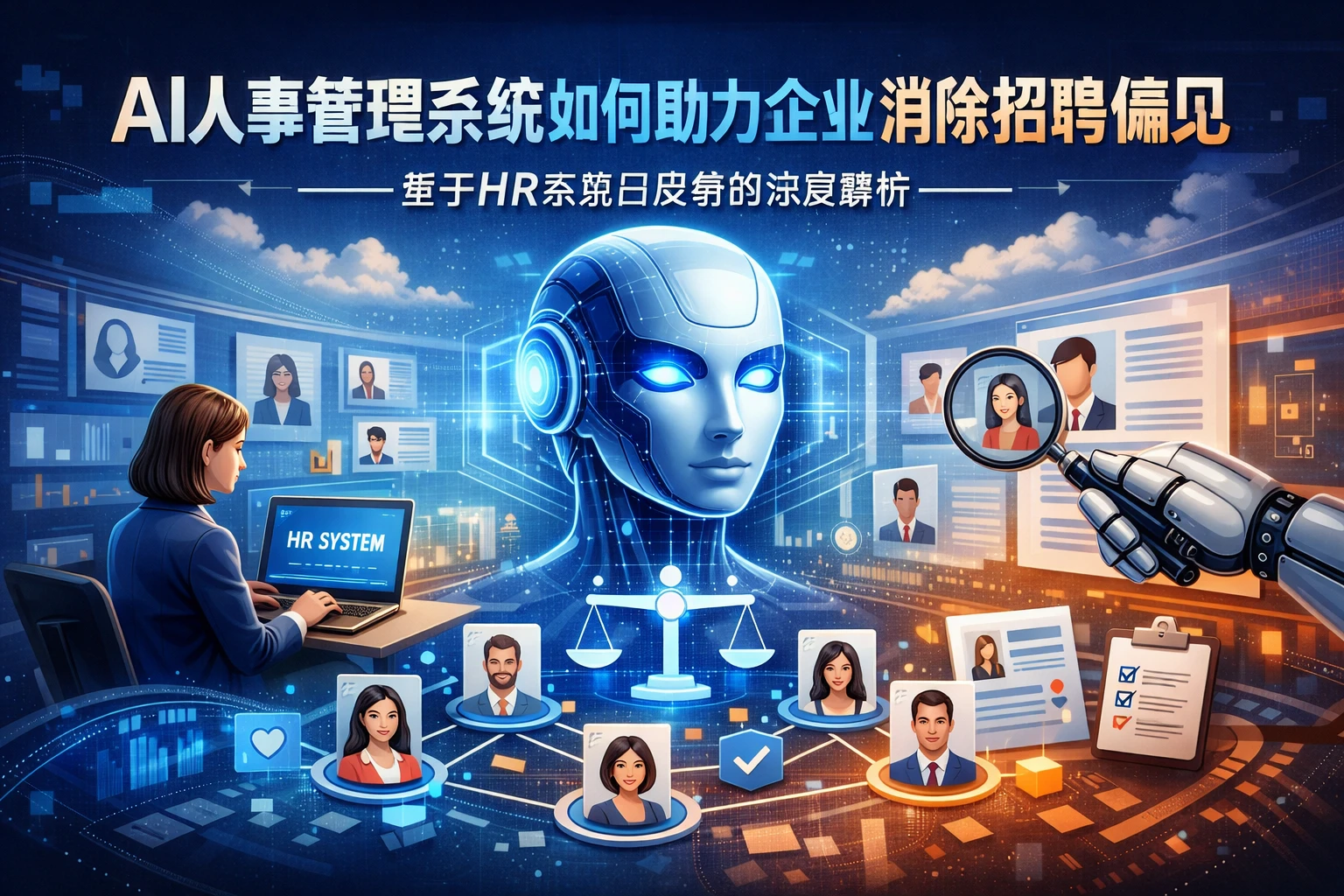 AI人事管理系统如何助力企业消除招聘偏见——基于HR系统白皮书的深度解析