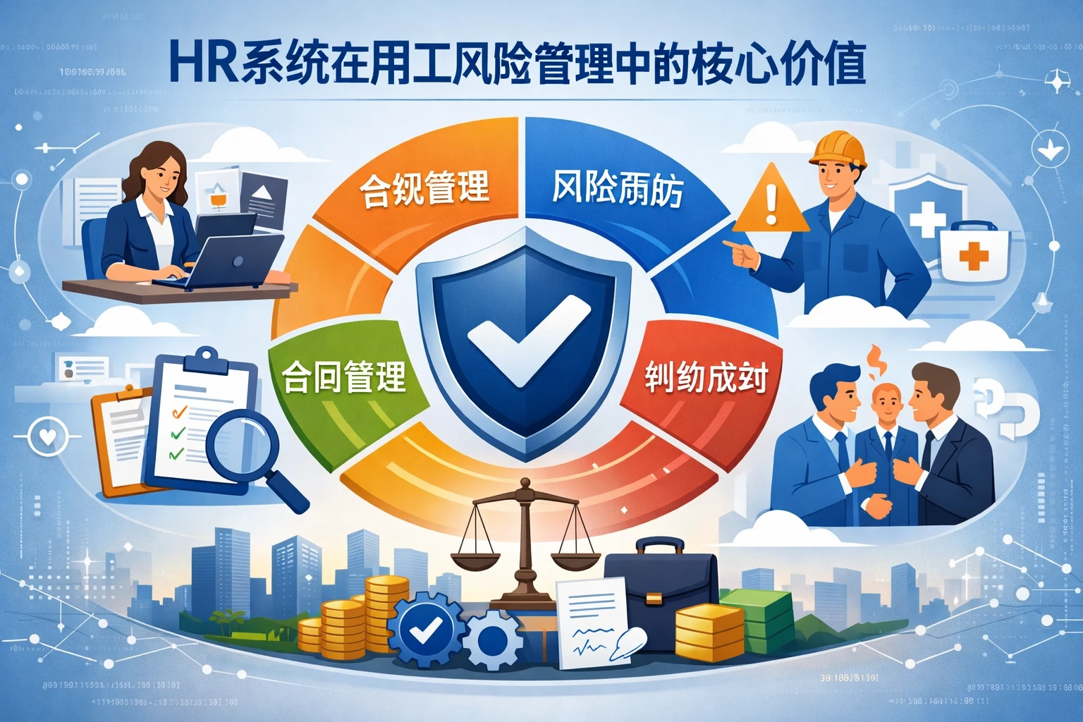 HR系统在用工风险管理中的核心价值