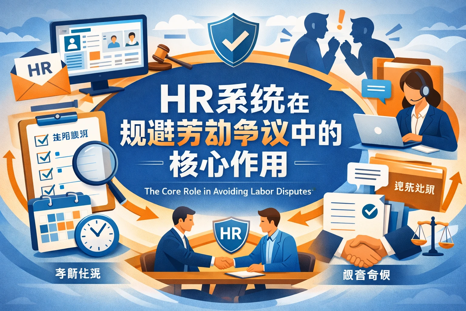 HR系统在规避劳动争议中的核心作用
