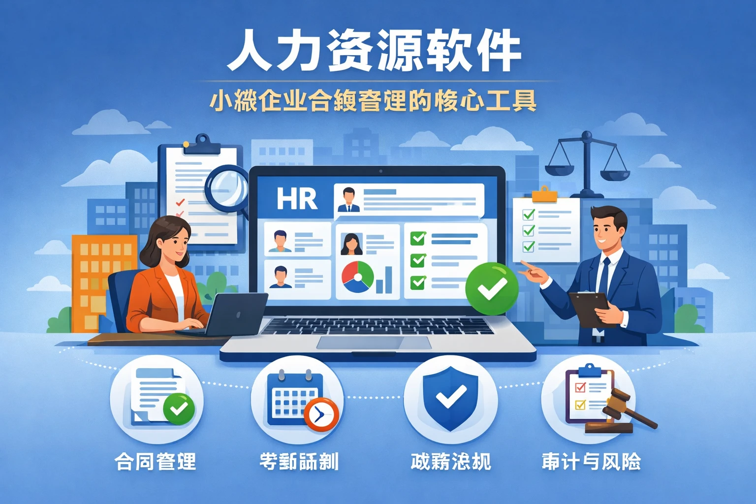人力资源软件：小微企业合规管理的核心工具