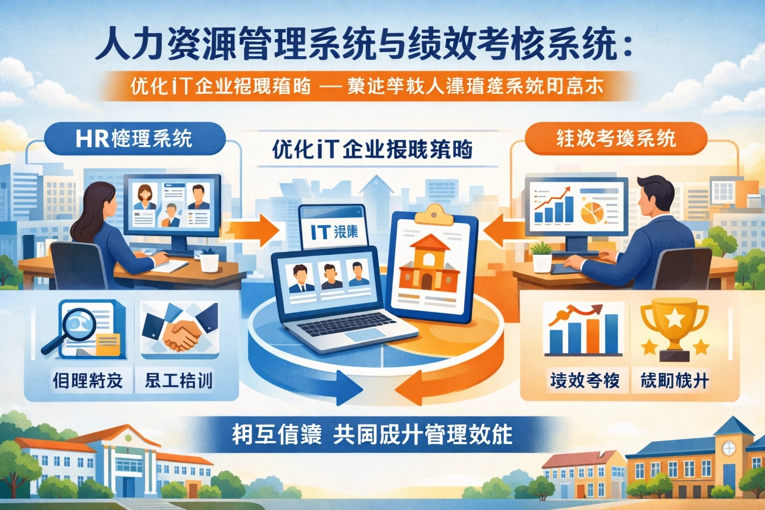 人力资源管理系统与绩效考核系统:优化IT企业招聘策略——兼论学校人事管理系统的启示