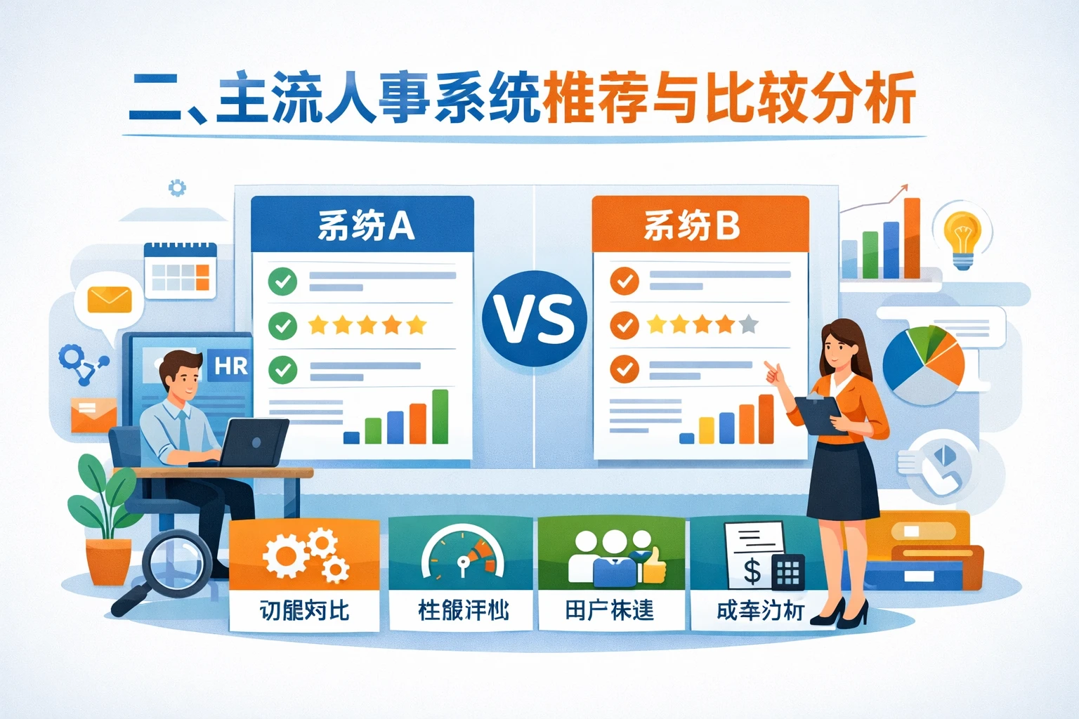 二、主流人事系统推荐与比较分析
