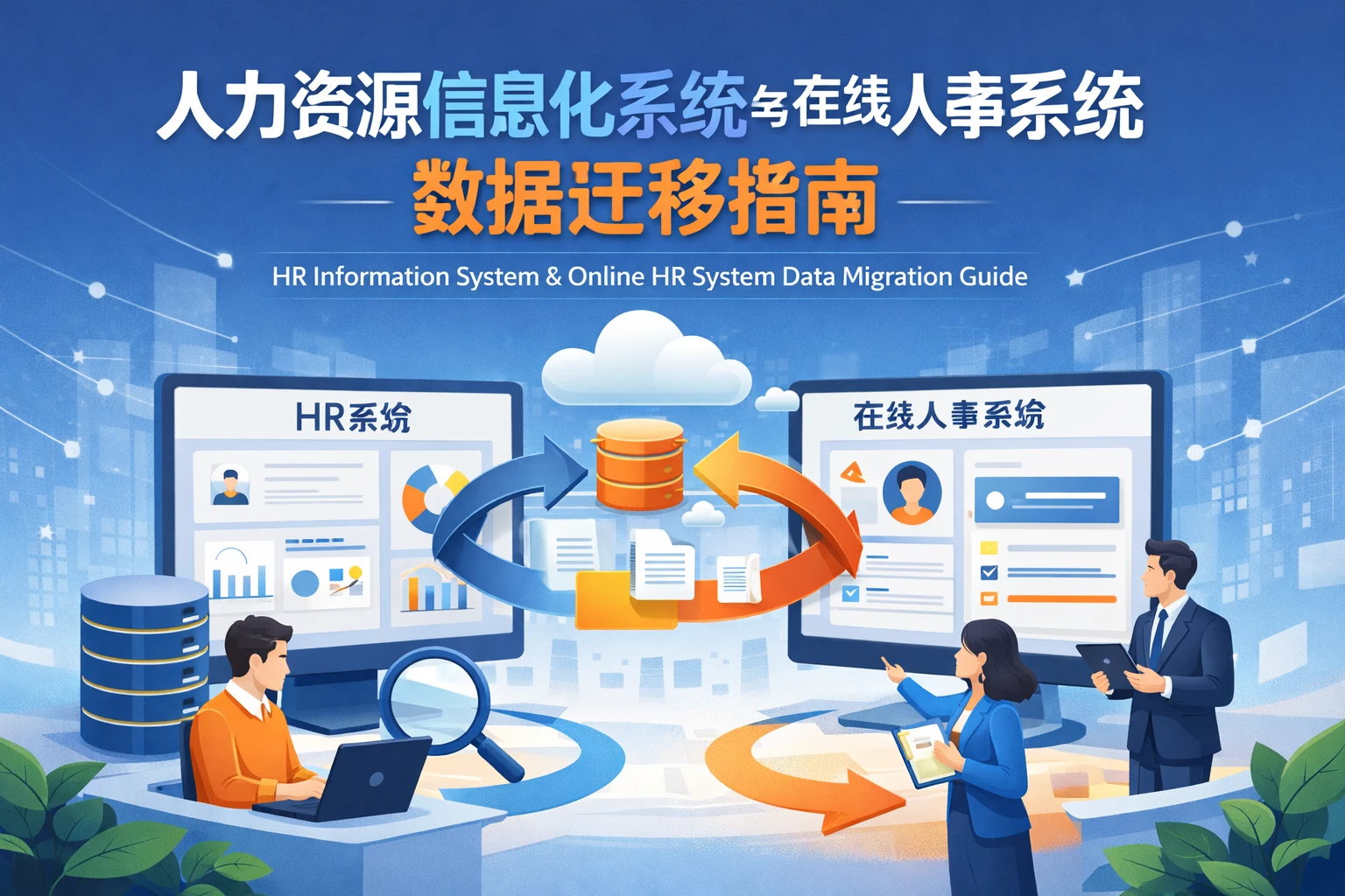 人力资源信息化系统与在线人事系统数据迁移指南