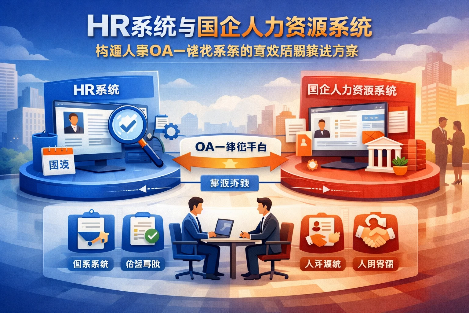 HR系统与国企人力资源系统：构建人事OA一体化系统的高效招聘解决方案