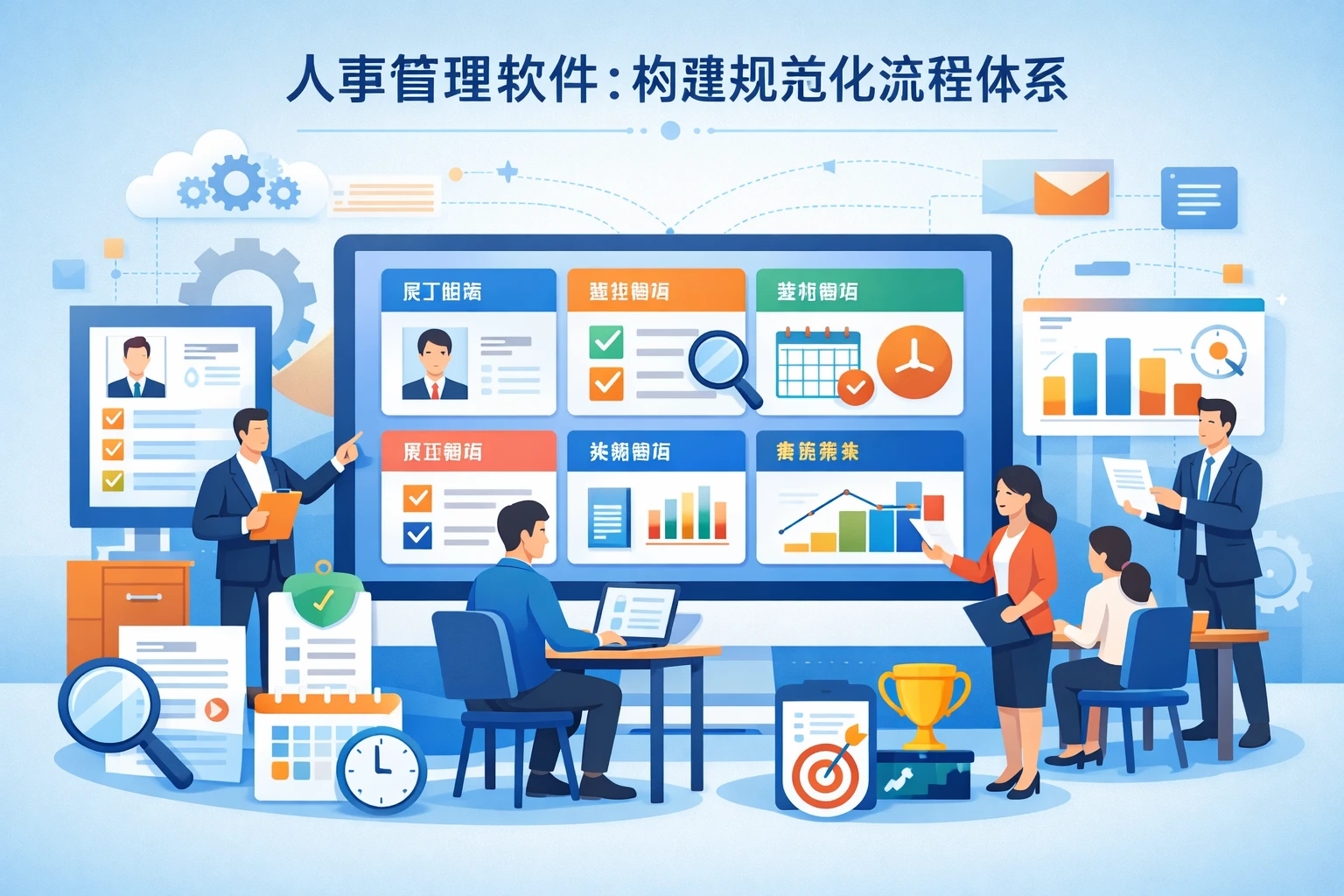 人事管理软件：构建规范化流程体系