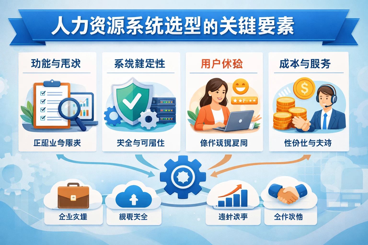 人力资源系统选型的关键要素