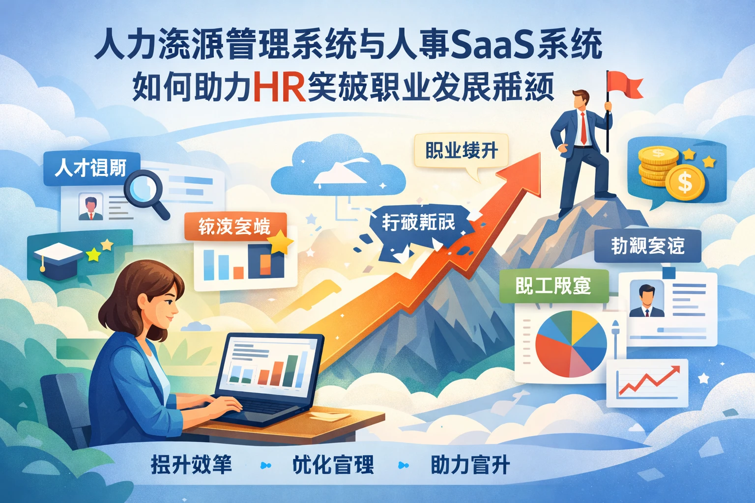 人力资源管理系统与人事SaaS系统如何助力HR突破职业发展瓶颈