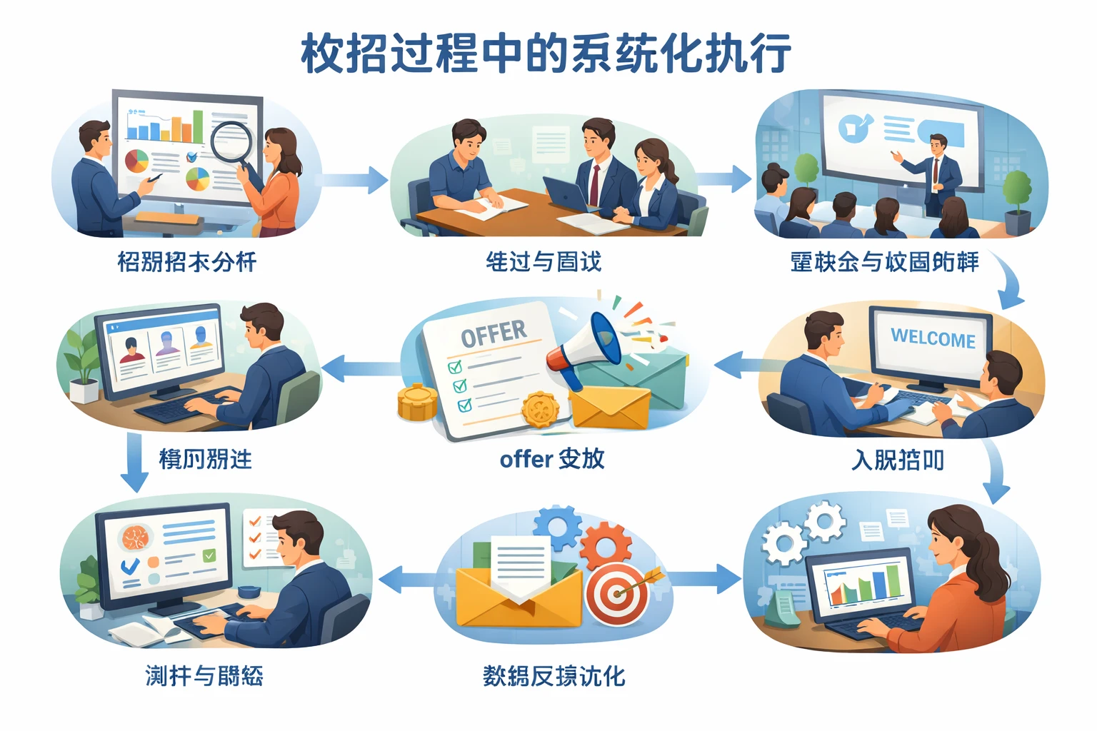 校招过程中的系统化执行