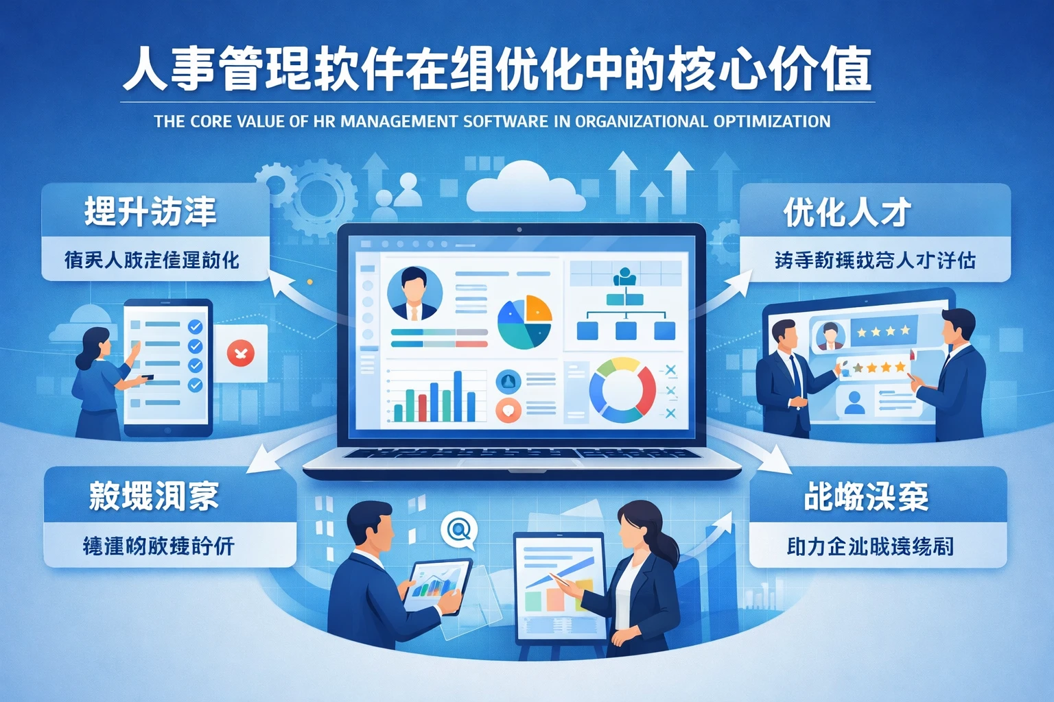 人事管理软件在组织优化中的核心价值