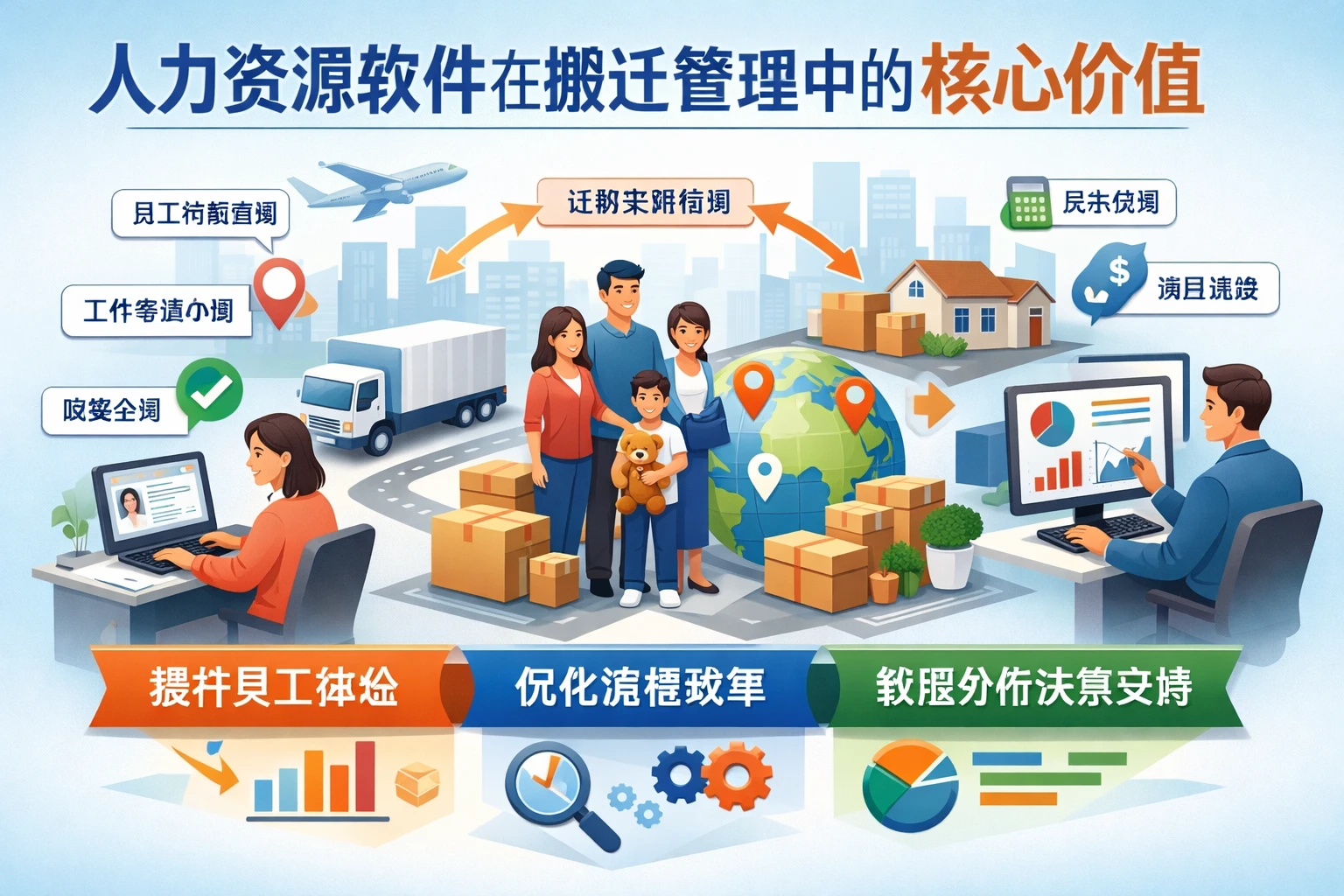 人力资源软件在搬迁管理中的核心价值