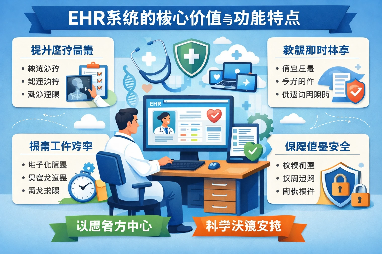 EHR系统的核心价值与功能特点