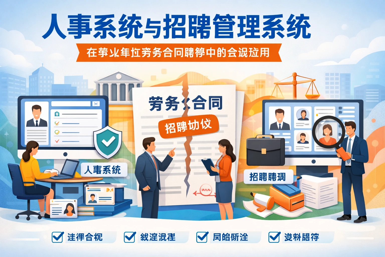 人事系统与招聘管理系统在事业单位劳务合同解除中的合规应用