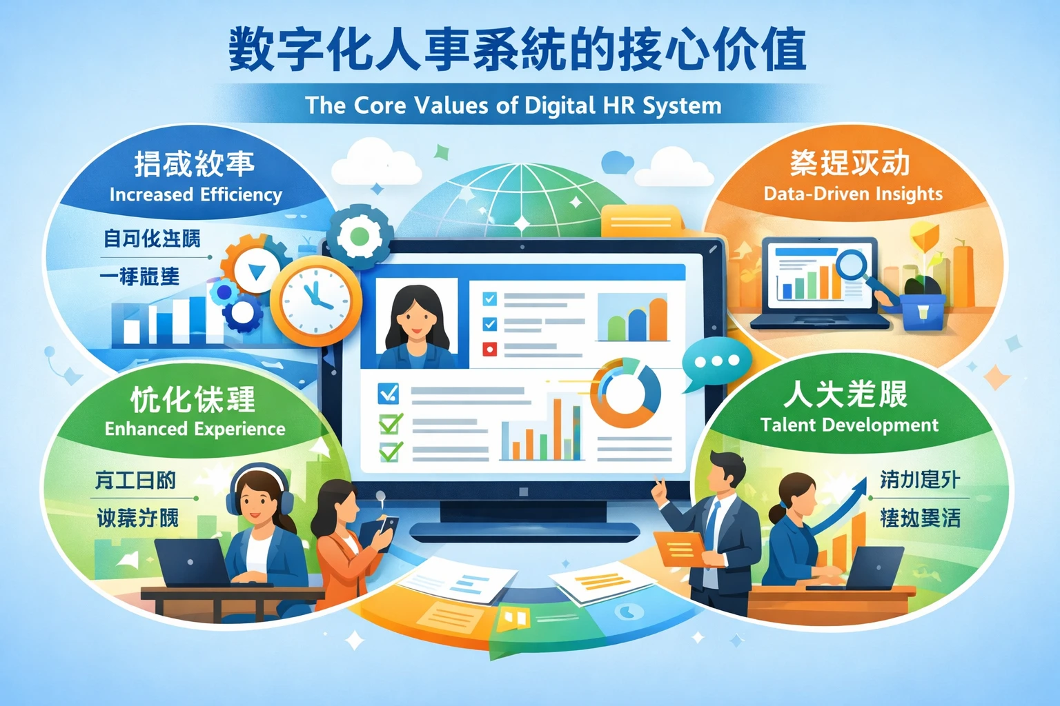 数字化人事系统的核心价值