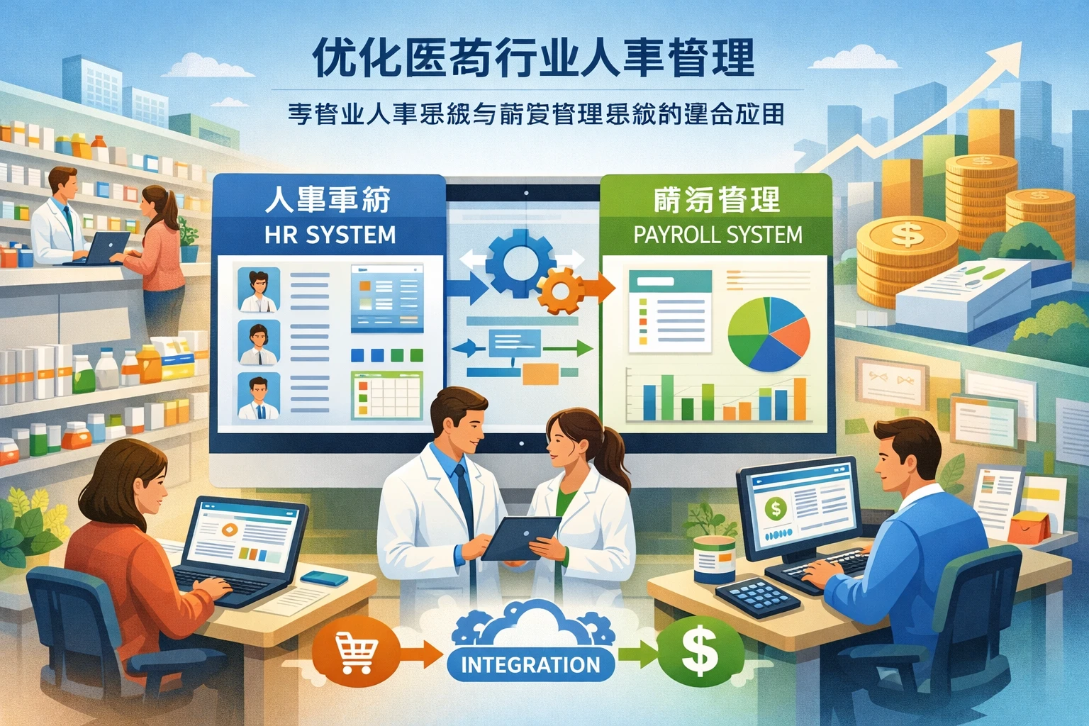 优化医药行业人事管理：零售业人事系统与薪资管理系统的整合应用