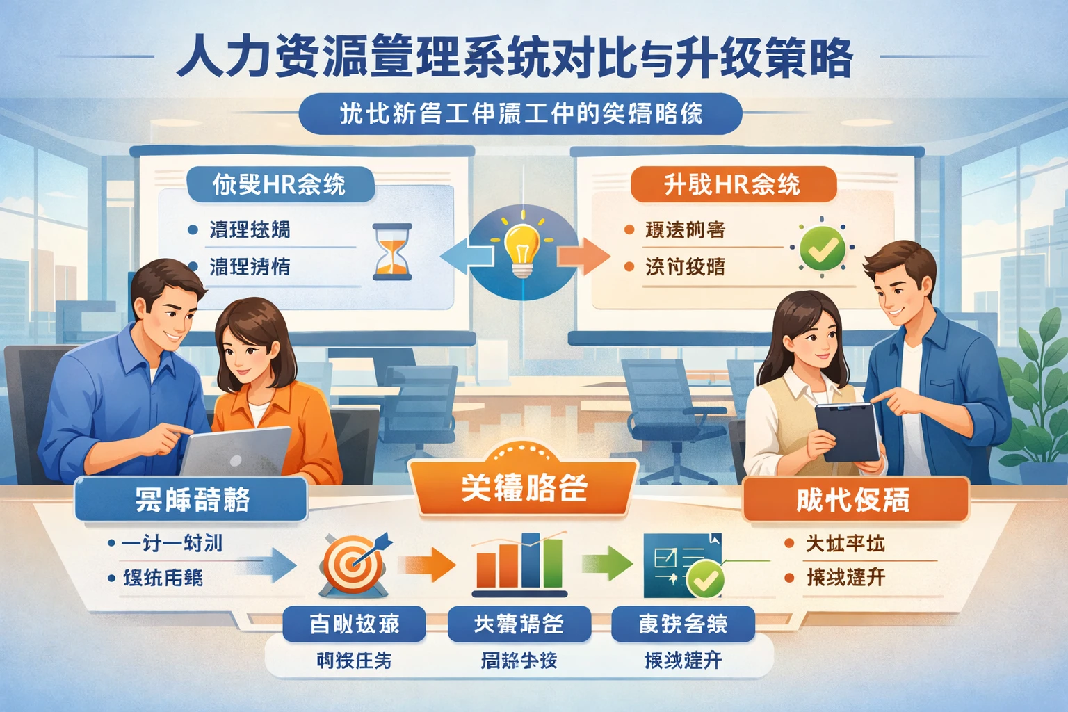 人力资源管理系统对比与升级策略：优化新员工帮带工作的关键路径