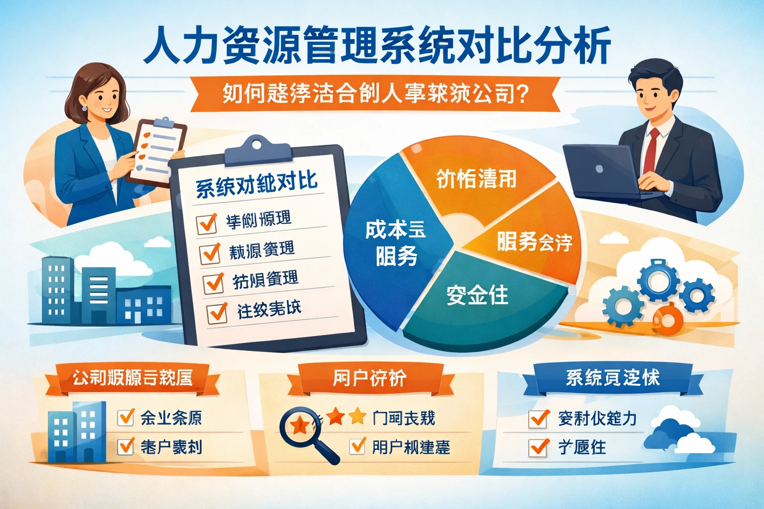 人力资源管理系统对比分析：如何选择适合的人事系统公司