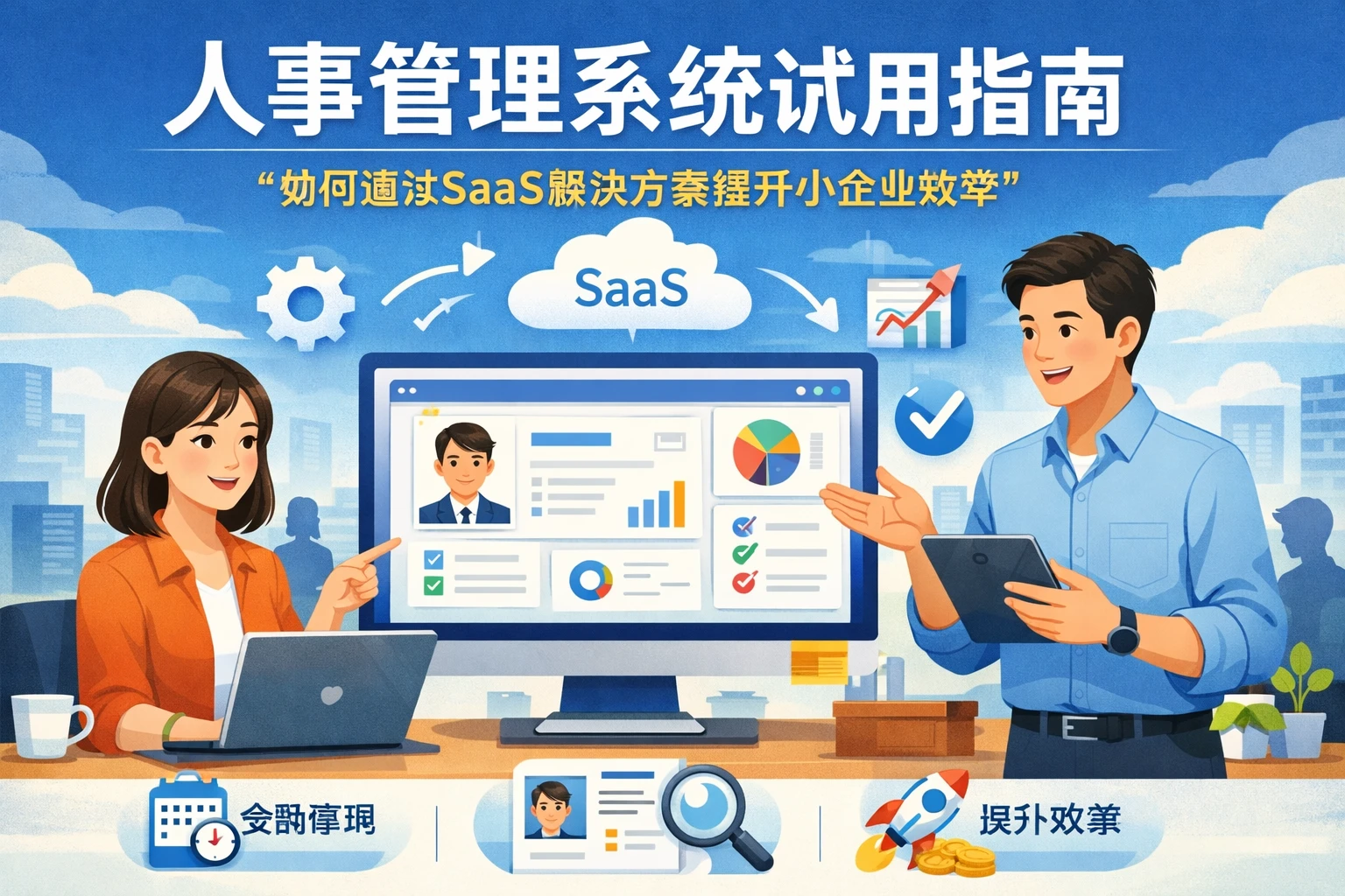 人事管理系统试用指南：如何通过SaaS解决方案提升小企业效率