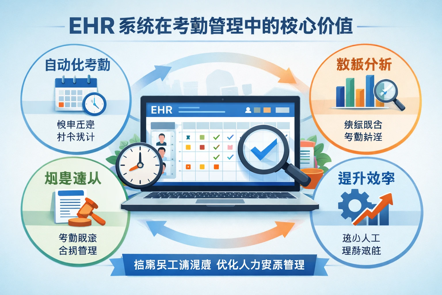 EHR系统在考勤管理中的核心价值