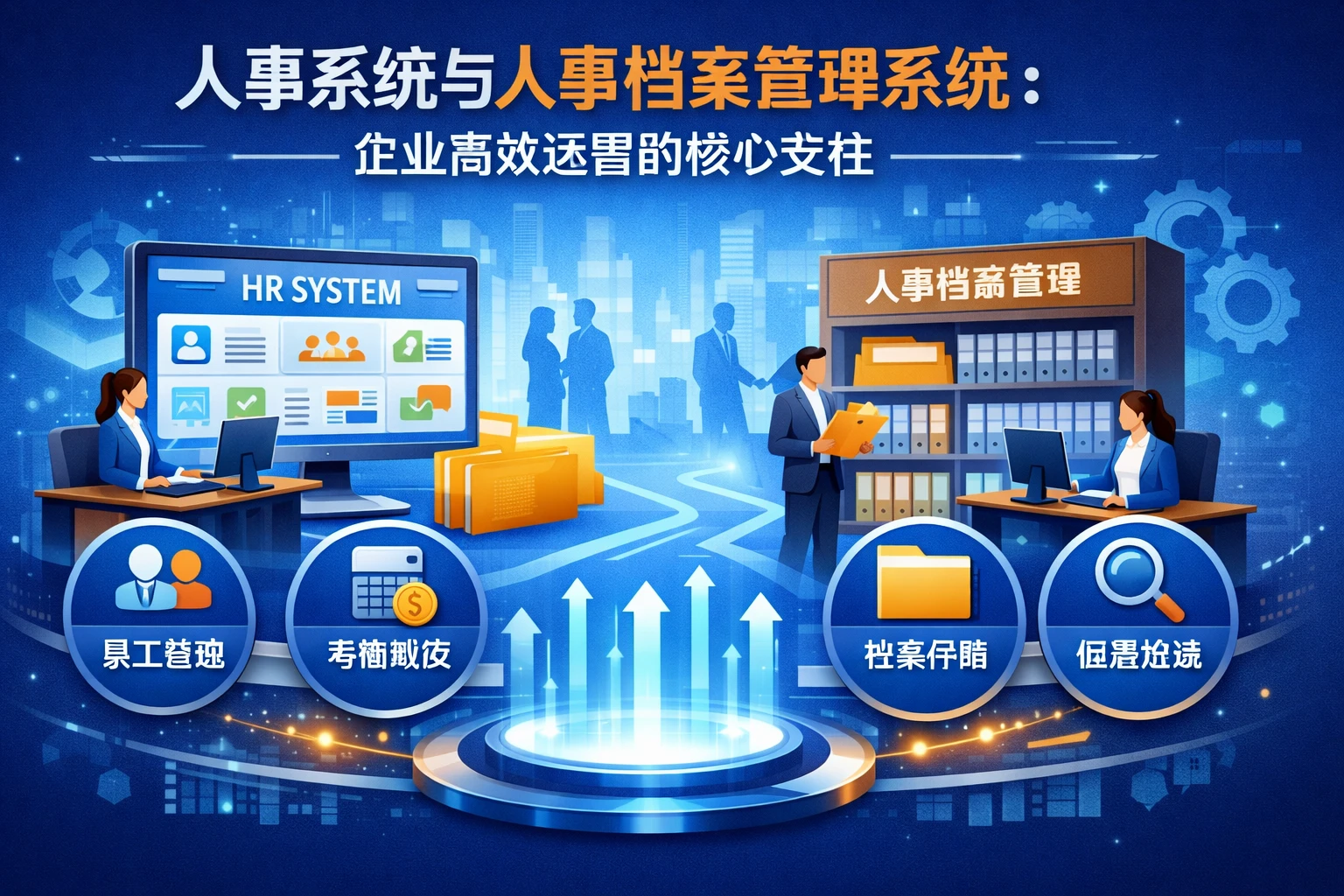 人事系统与人事档案管理系统：企业高效运营的核心支柱
