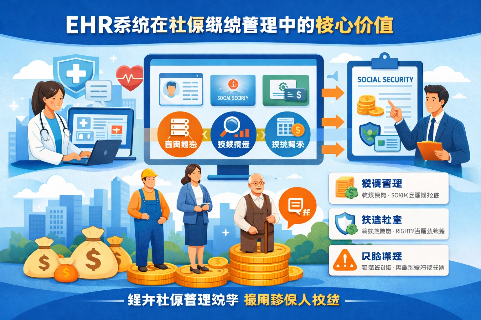 EHR系统在社保缴纳管理中的核心价值