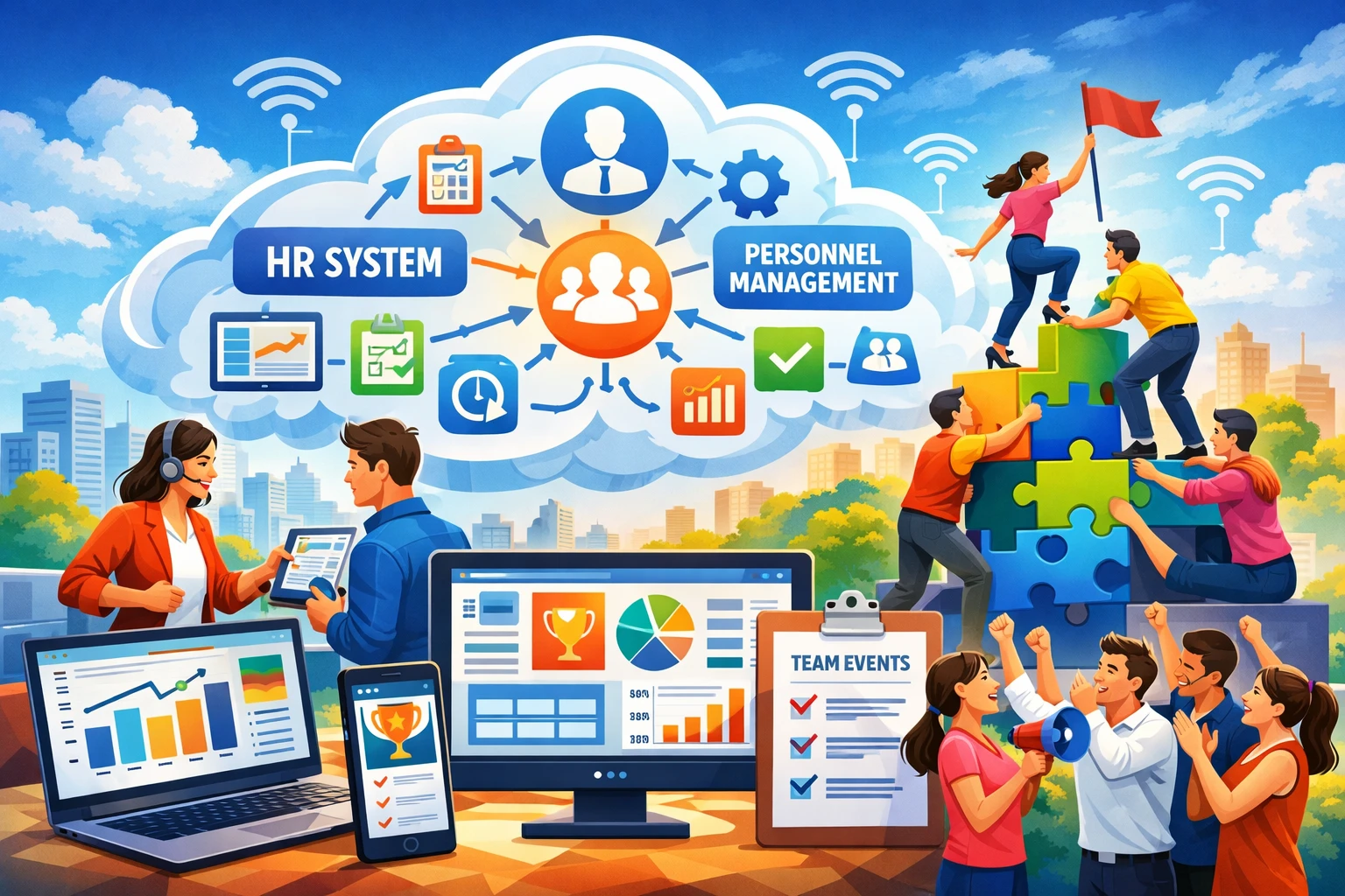 运用HR系统与人事管理系统云端版提升企业团体活动参与度的创新策略