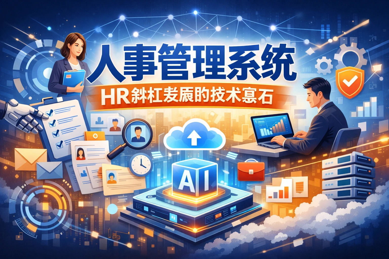 人事管理系统：HR斜杠发展的技术基石