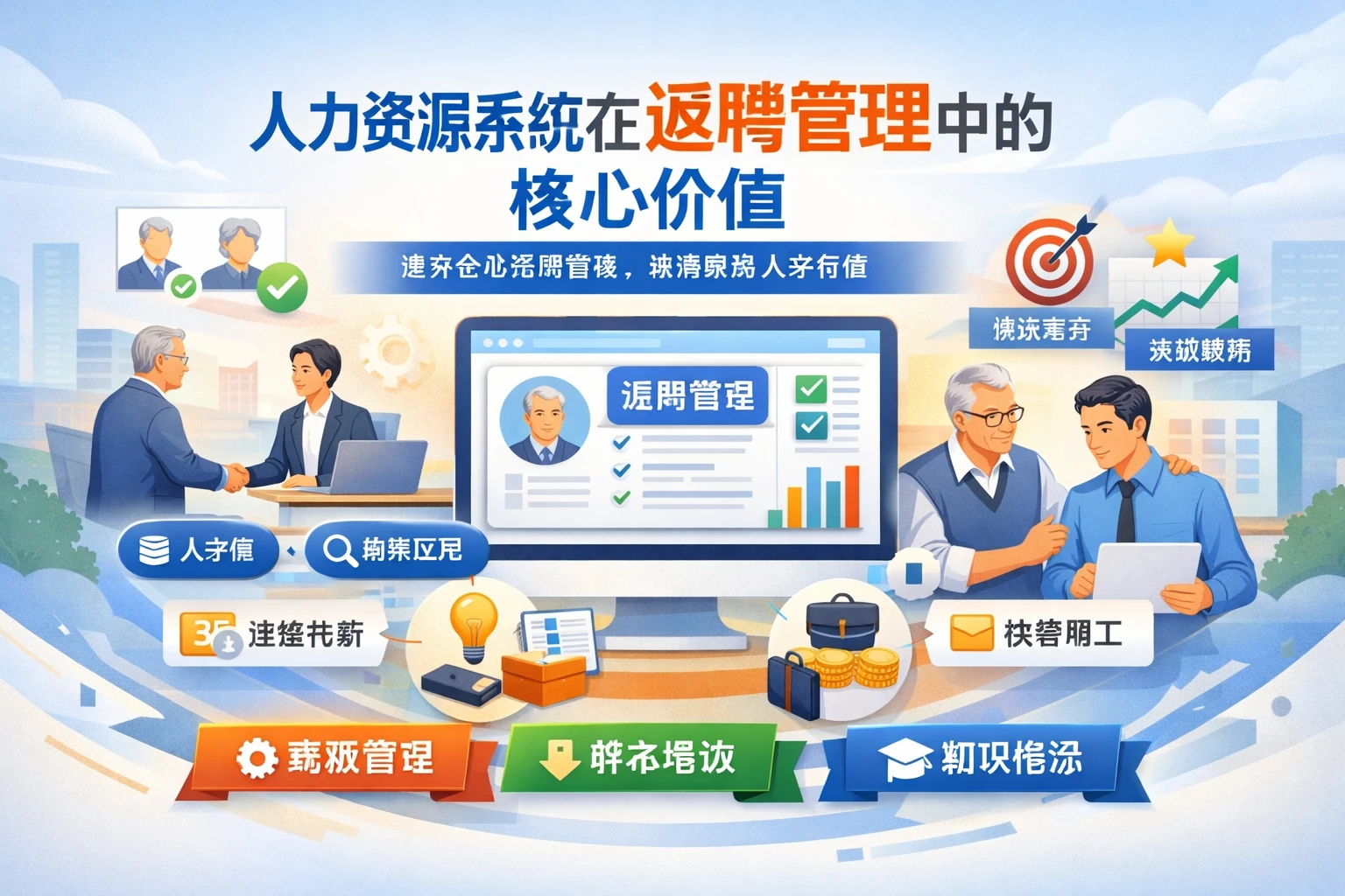 人力资源系统在返聘管理中的核心价值