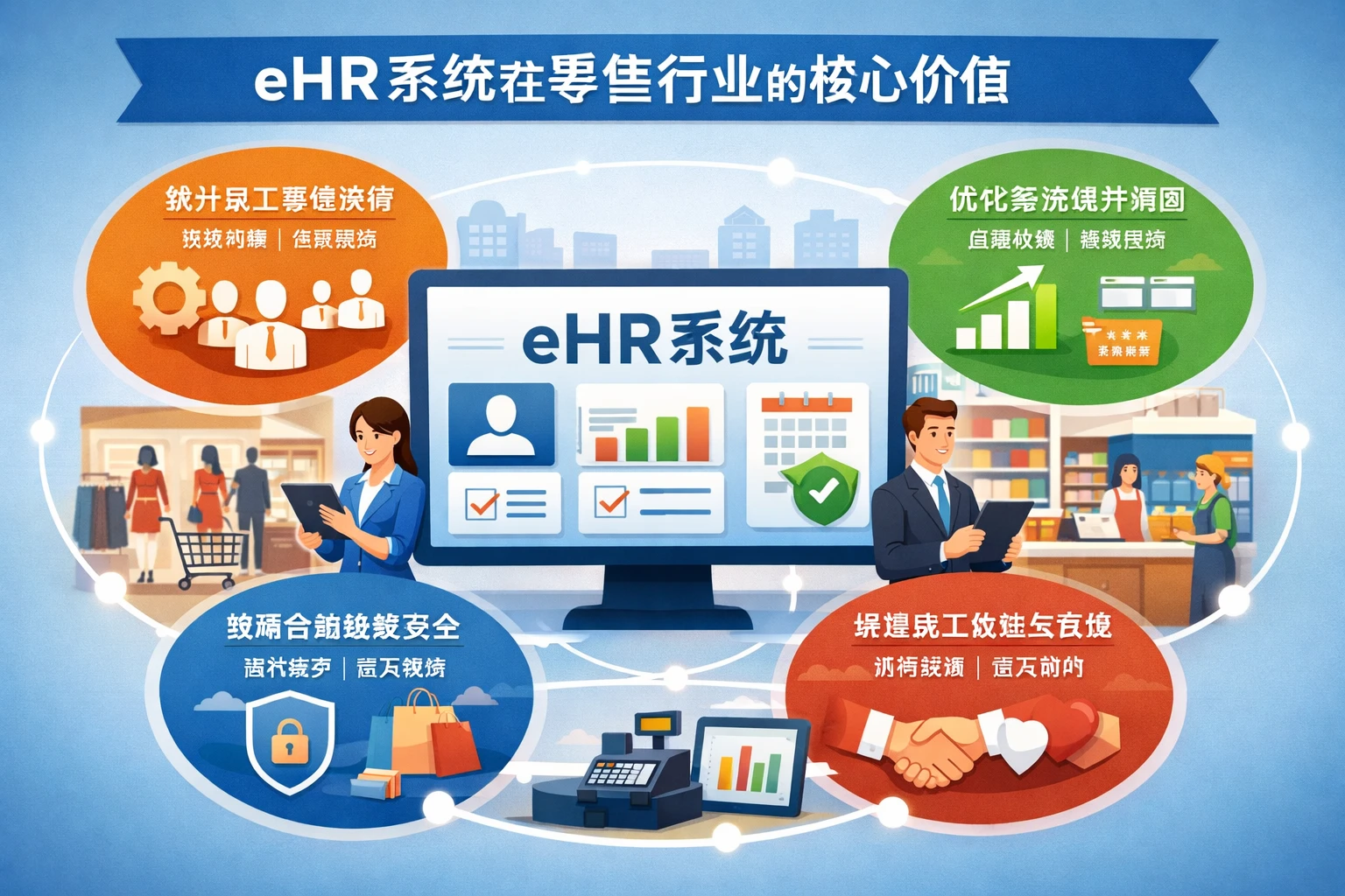 eHR系统在零售行业的核心价值