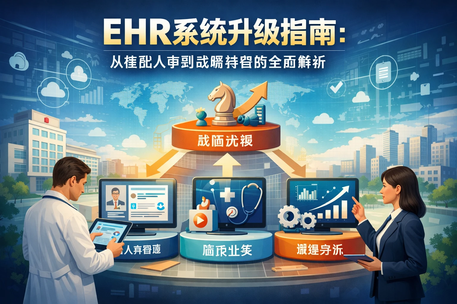 EHR系统升级指南：从基础人事到战略转型的全面解析