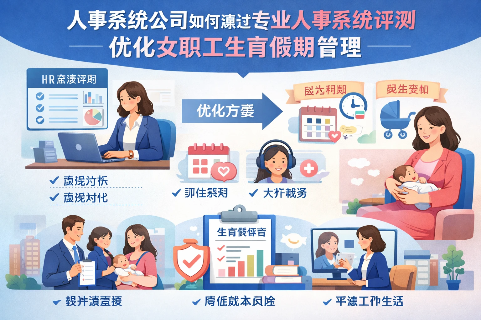 人事系统公司如何通过专业人事系统评测优化女职工生育假期管理