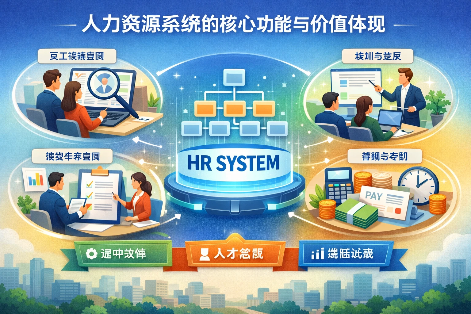 人力资源系统的核心功能与价值体现