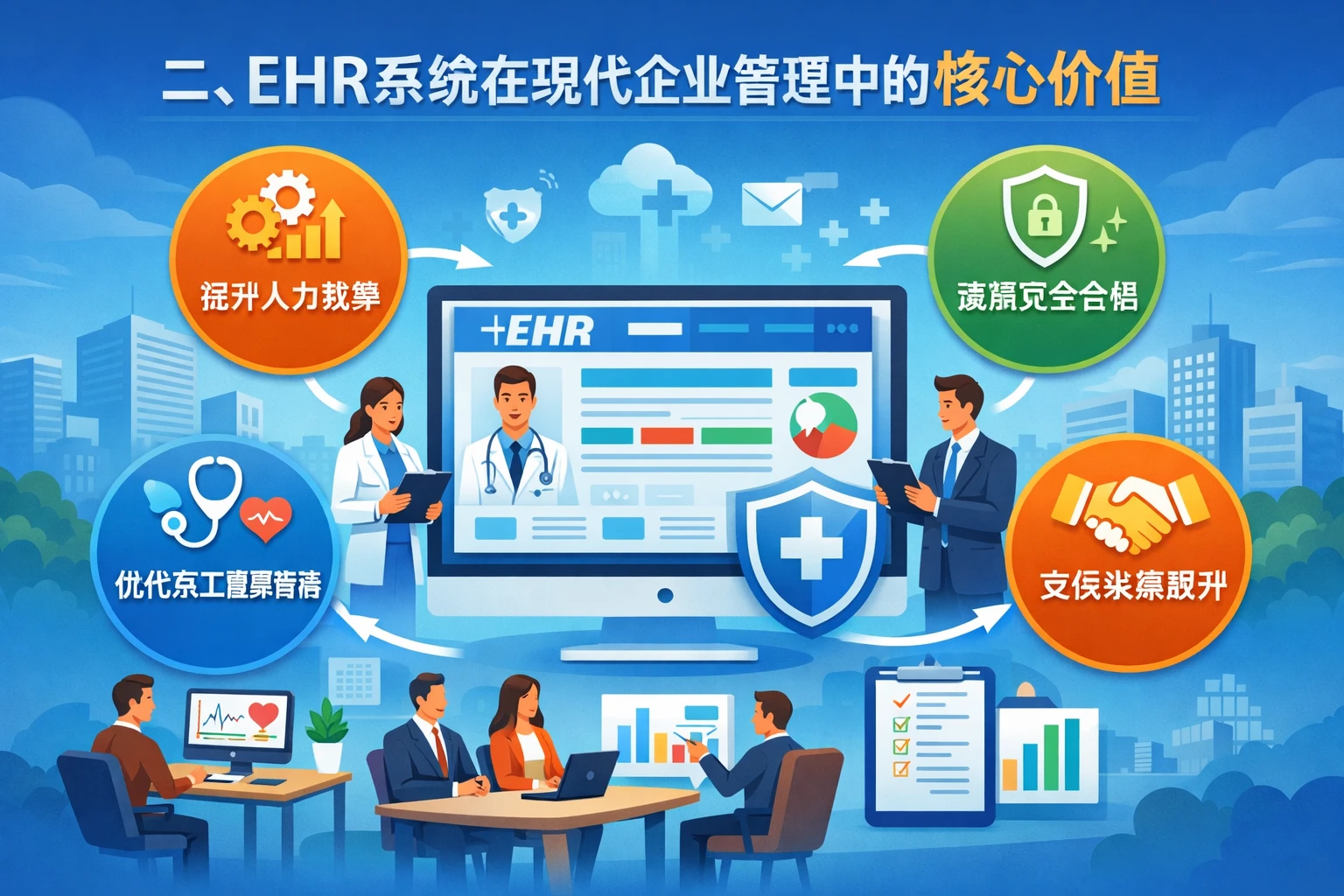 二、EHR系统在现代企业管理中的核心价值