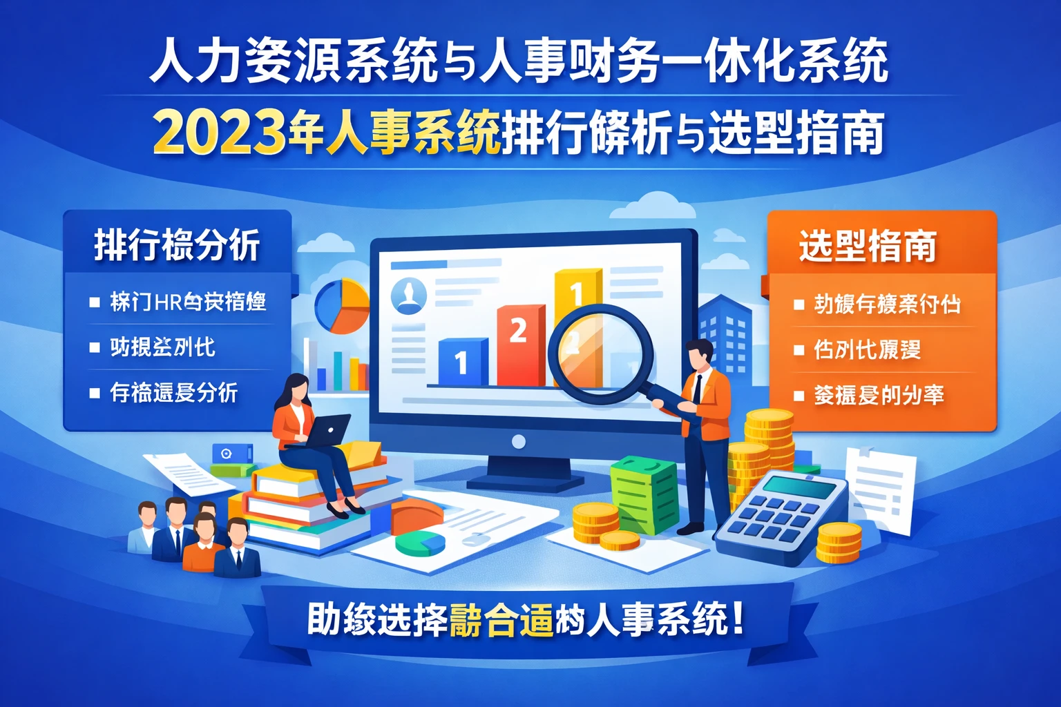 人力资源系统与人事财务一体化系统：2023年人事系统排行榜解析与选型指南