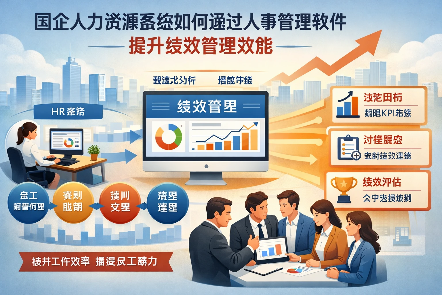 国企人力资源系统如何通过人事管理软件提升绩效管理效能