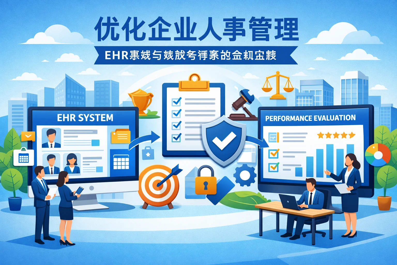 优化企业人事管理：EHR系统与绩效考评系统的合规实践