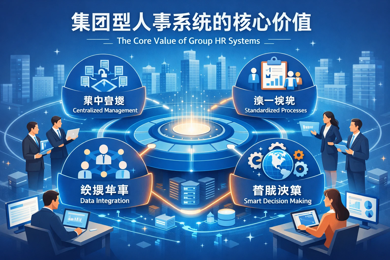 集团型人事系统的核心价值