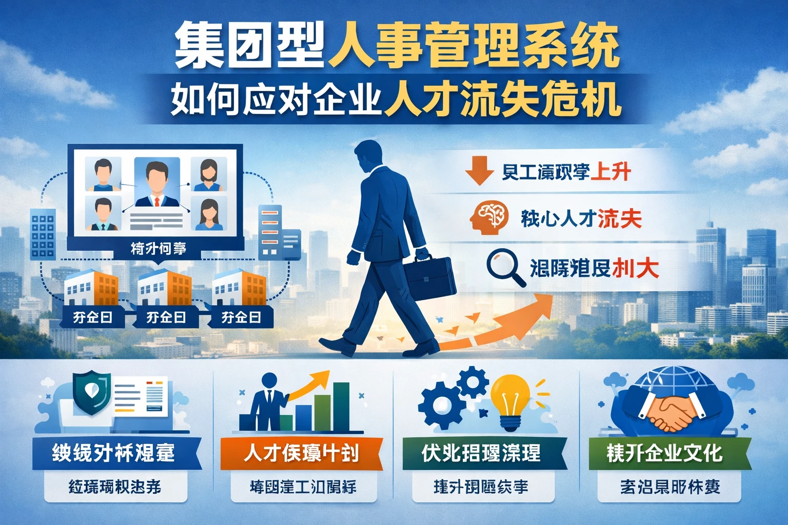 集团型人事管理系统如何应对企业人才流失危机