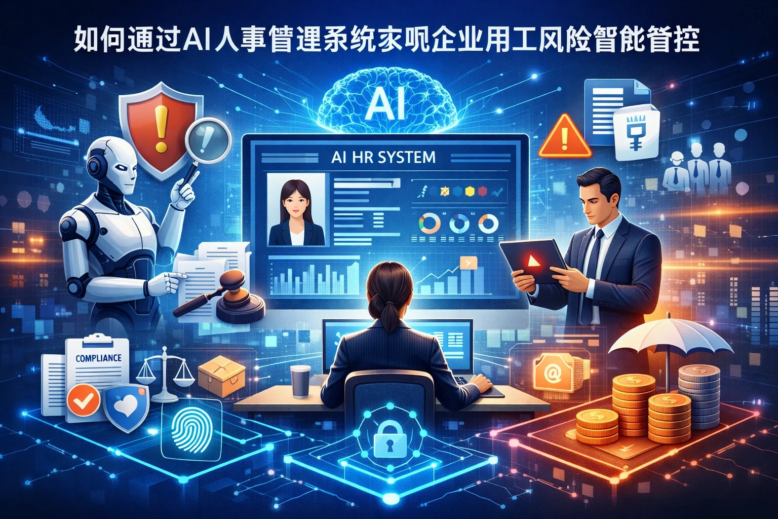 如何通过AI人事管理系统实现企业用工风险智能管控