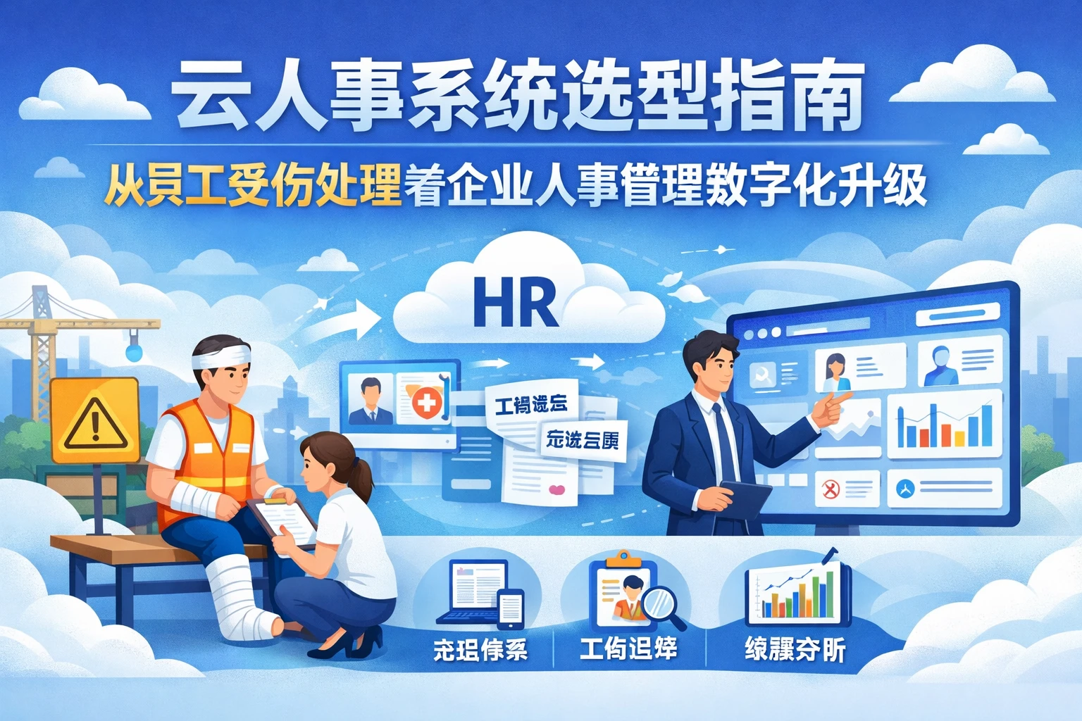 云人事系统选型指南：从员工受伤处理看企业人事管理数字化升级