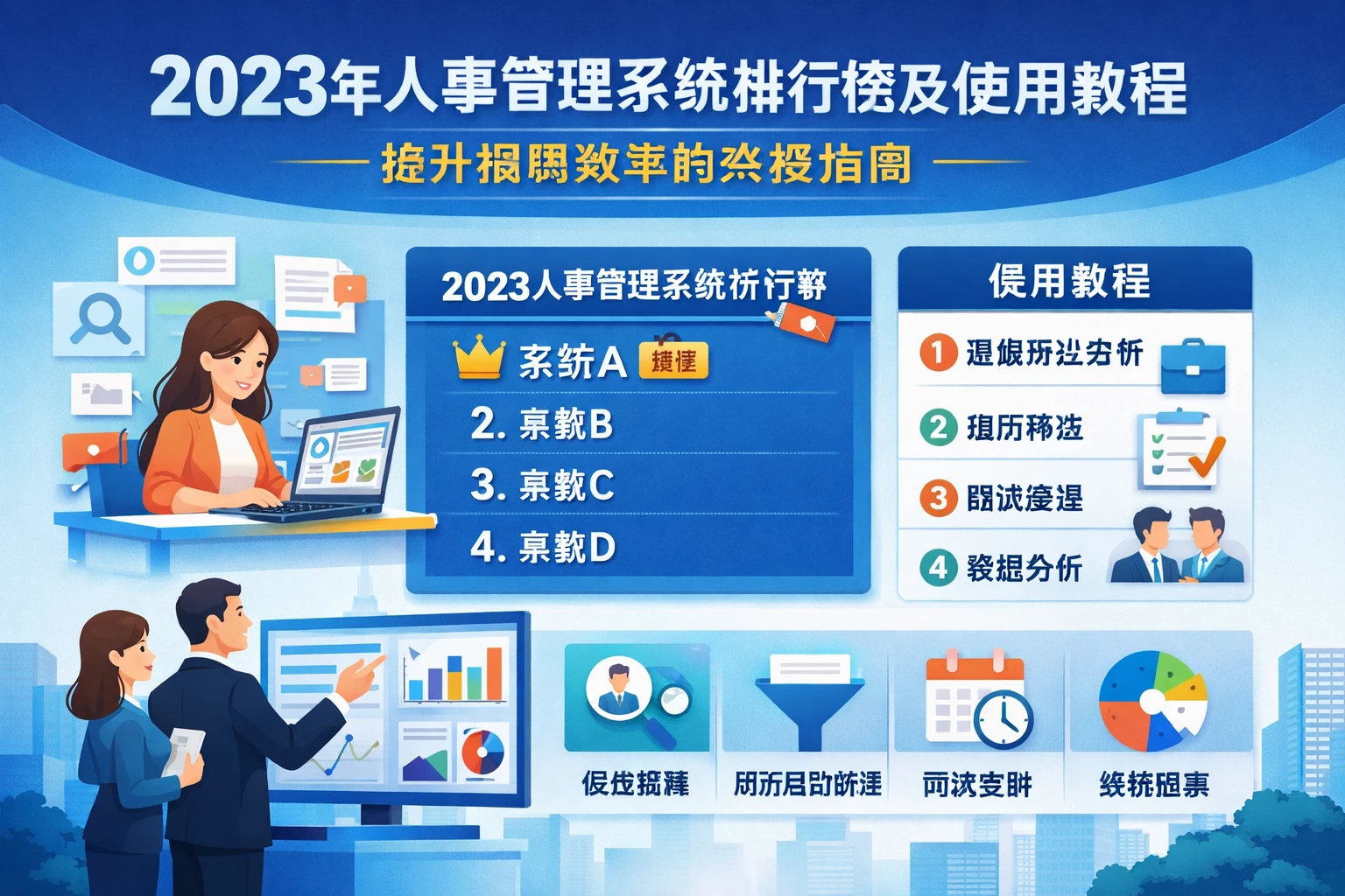 2023年人事管理系统排行榜及使用教程：提升招聘效率的终极指南