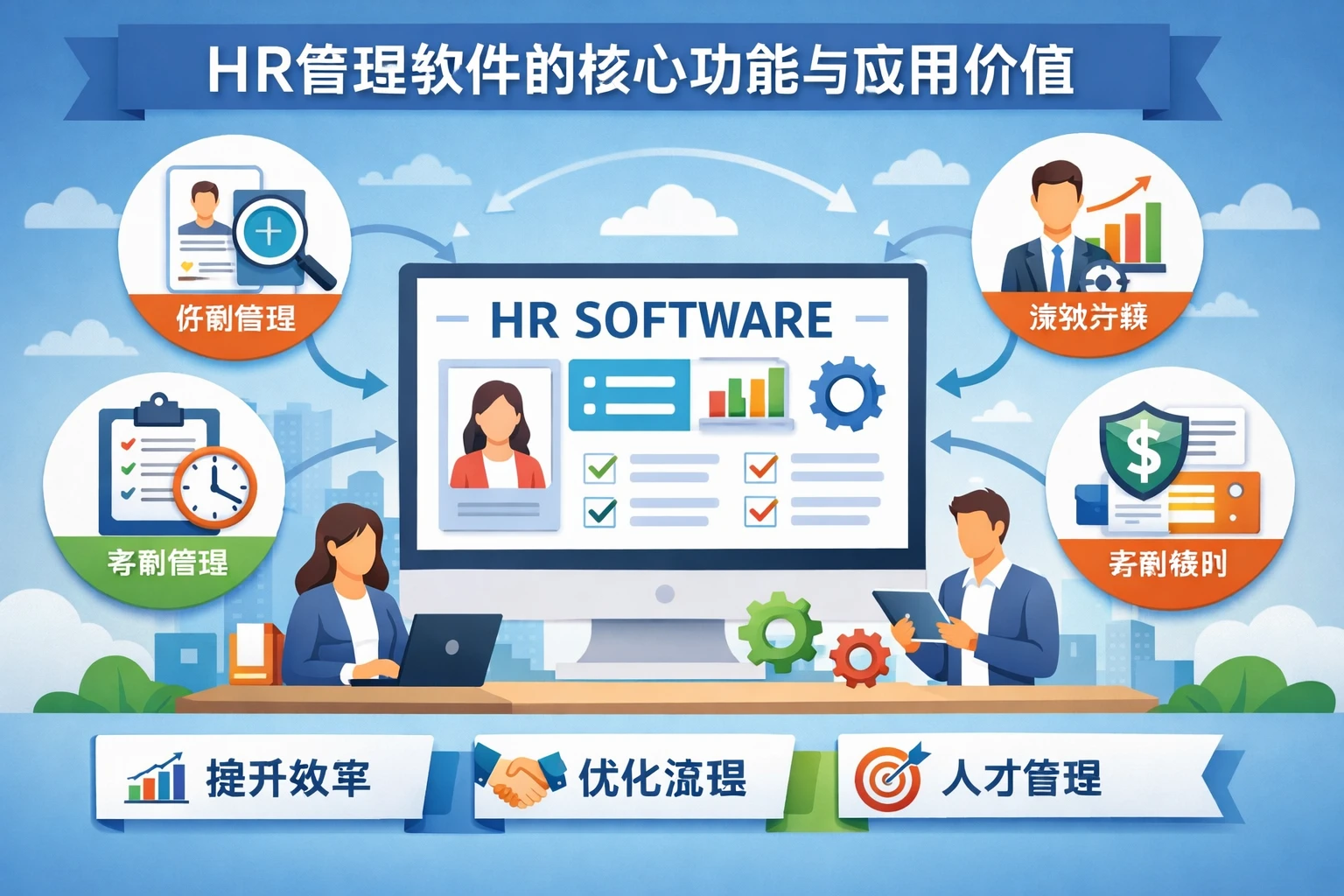 HR管理软件的核心功能与应用价值