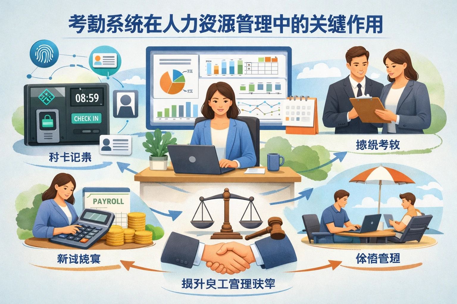 考勤系统在人力资源管理中的关键作用