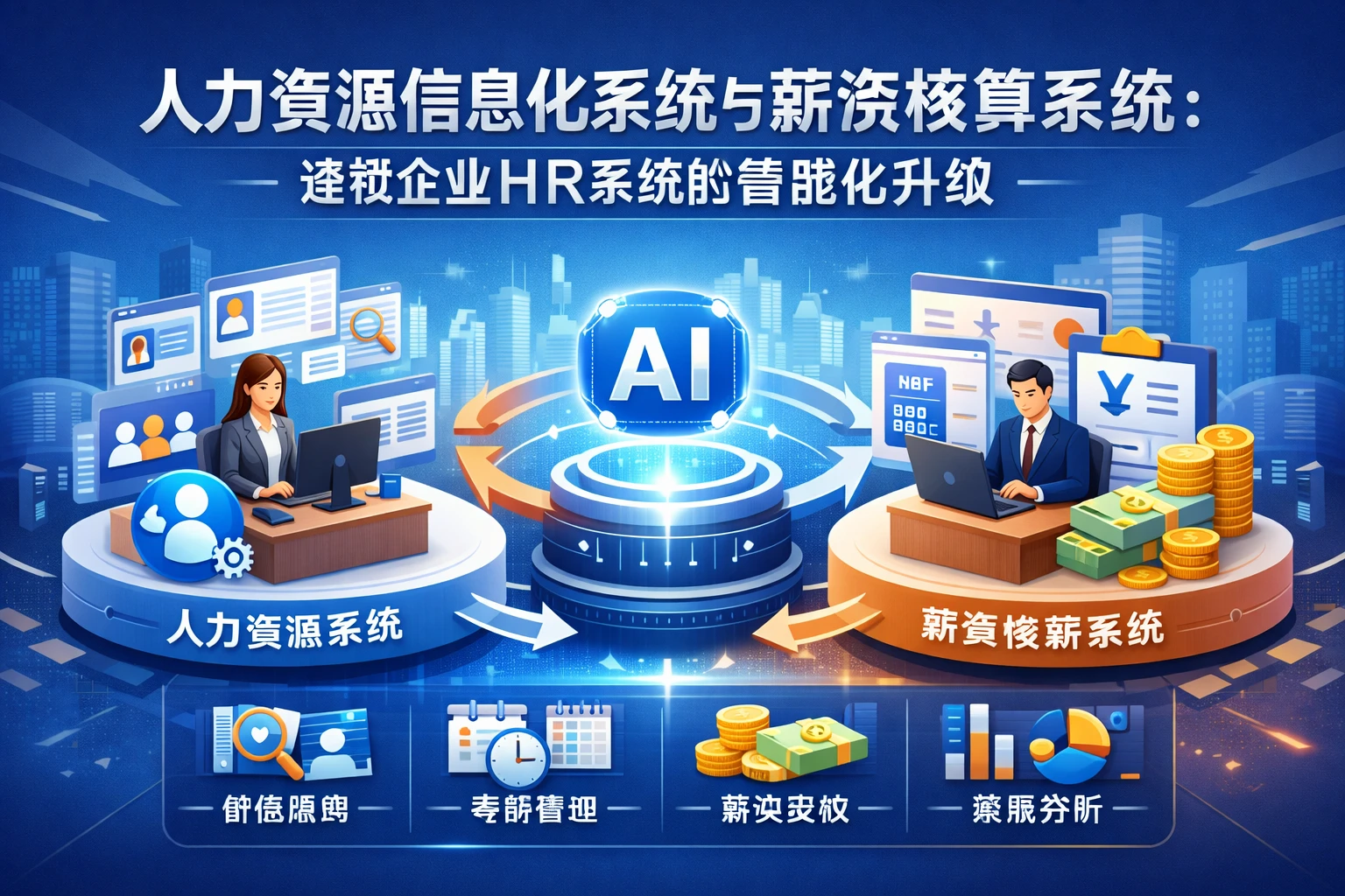 人力资源信息化系统与薪资核算系统：连锁企业HR系统的智能化升级
