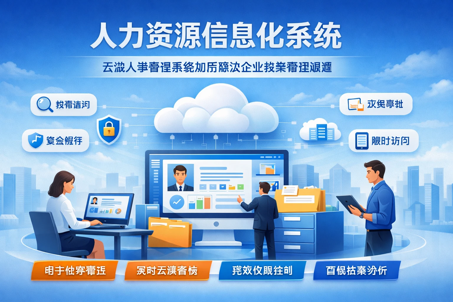人力资源信息化系统：云端人事管理系统如何解决企业档案管理难题