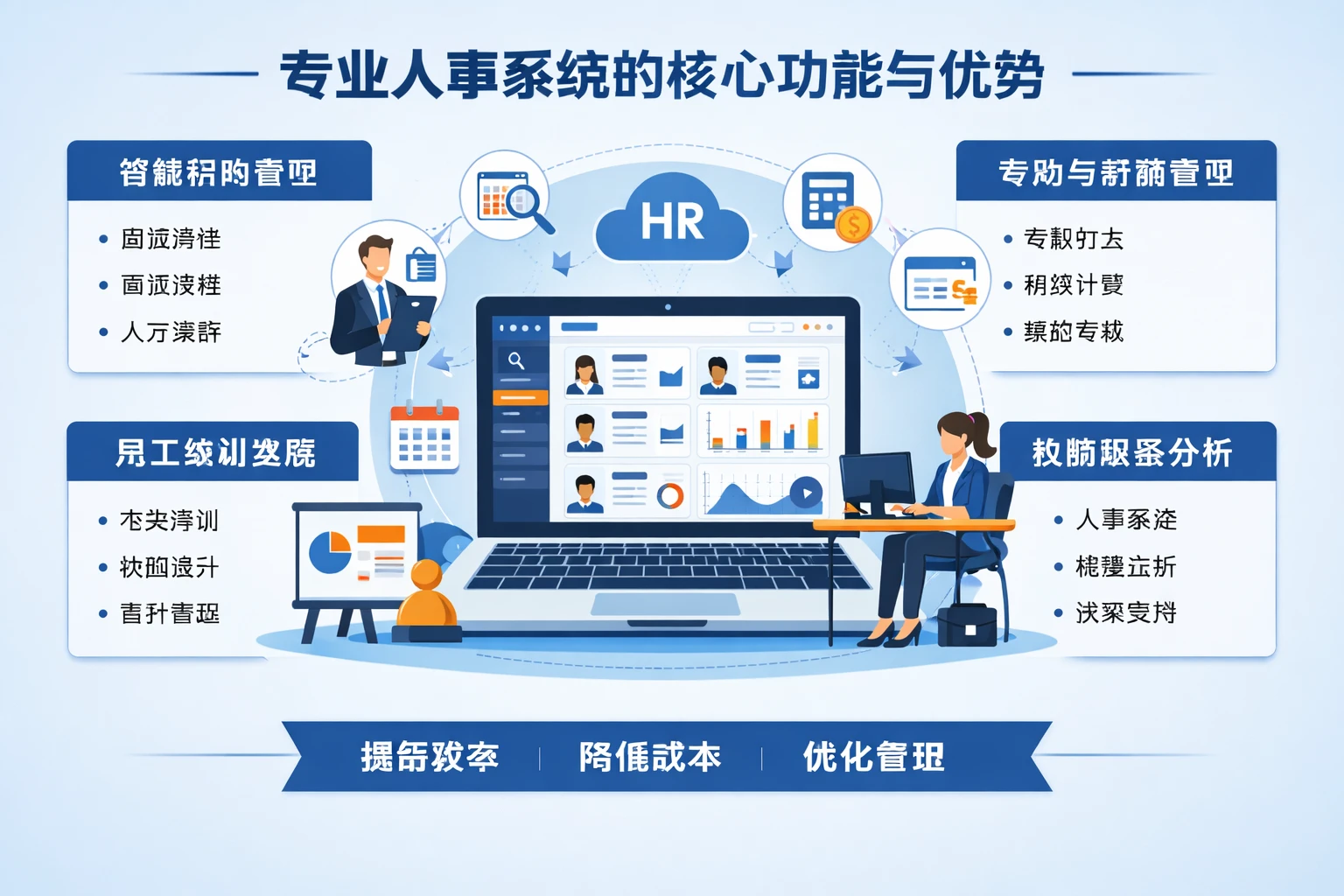 专业人事系统的核心功能与优势