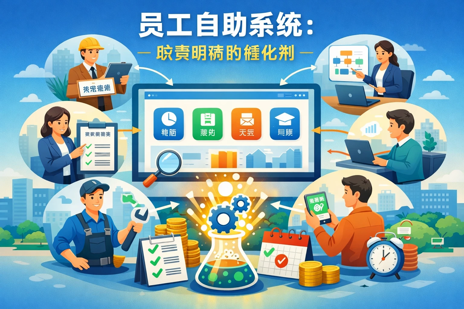 员工自助系统：职责明确的催化剂