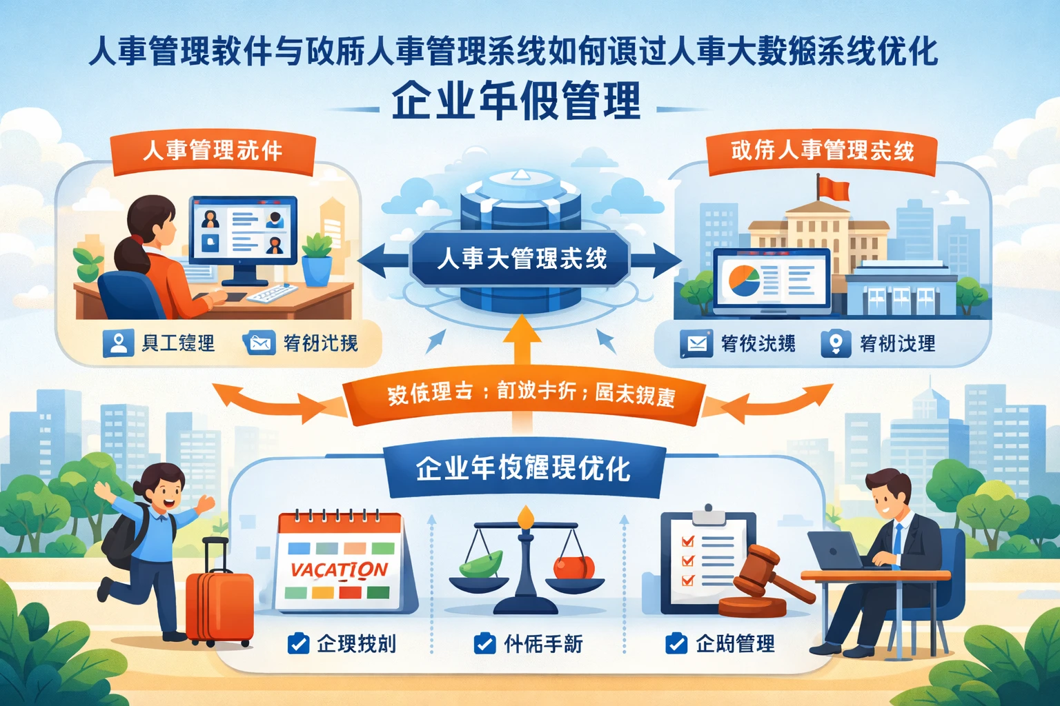 人事管理软件与政府人事管理系统如何通过人事大数据系统优化企业年假管理